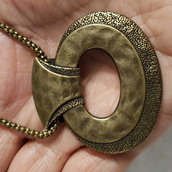 Paparazzi Retro Rebel - Copper Necklace And Earrings - Picture 6 of 13